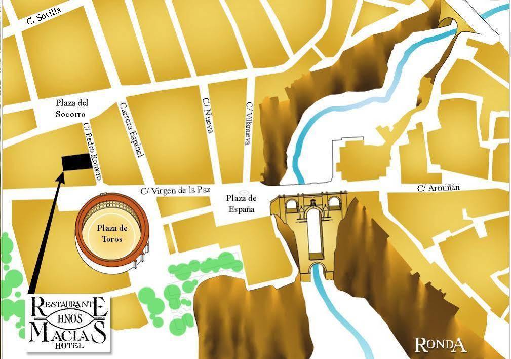 Hotel Hermanos Macias Ronda Ngoại thất bức ảnh